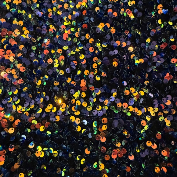 Hello Molly Made for Movie Screens Navy Sequin Mini Dress - Picture 7 of 7